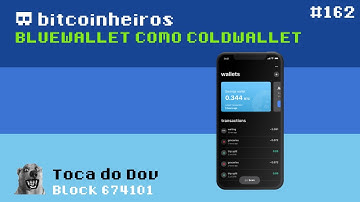 Tutorial da BlueWallet como Coldwallet Airgap PSBT