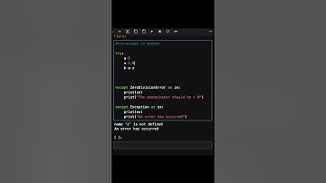 How to handle multiple Exceptions in Python