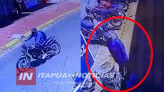 Hurtan Motocicleta En Pleno Centro De Encarnación