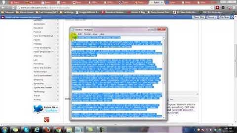 Article Submission Backlinking Strategy Example