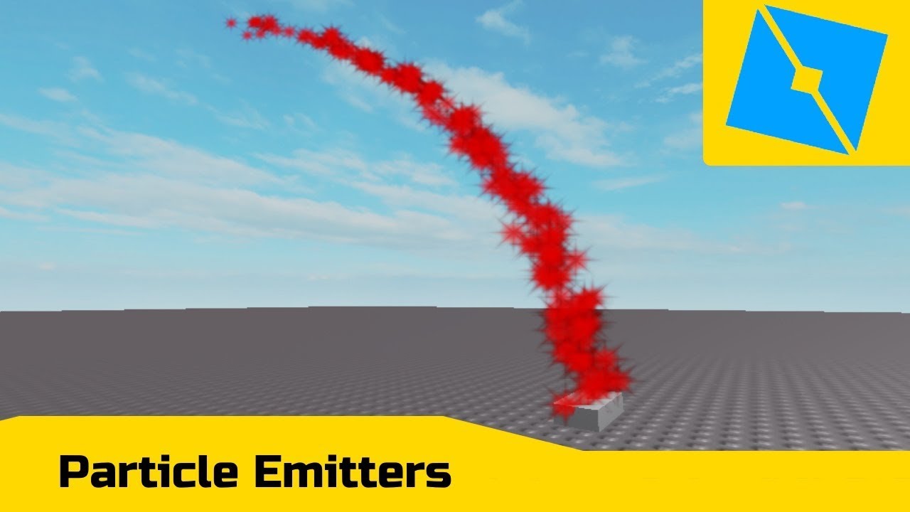 Particle Emitters How To On Roblox Studio Youtube - how to make smoke particles in roblox studio