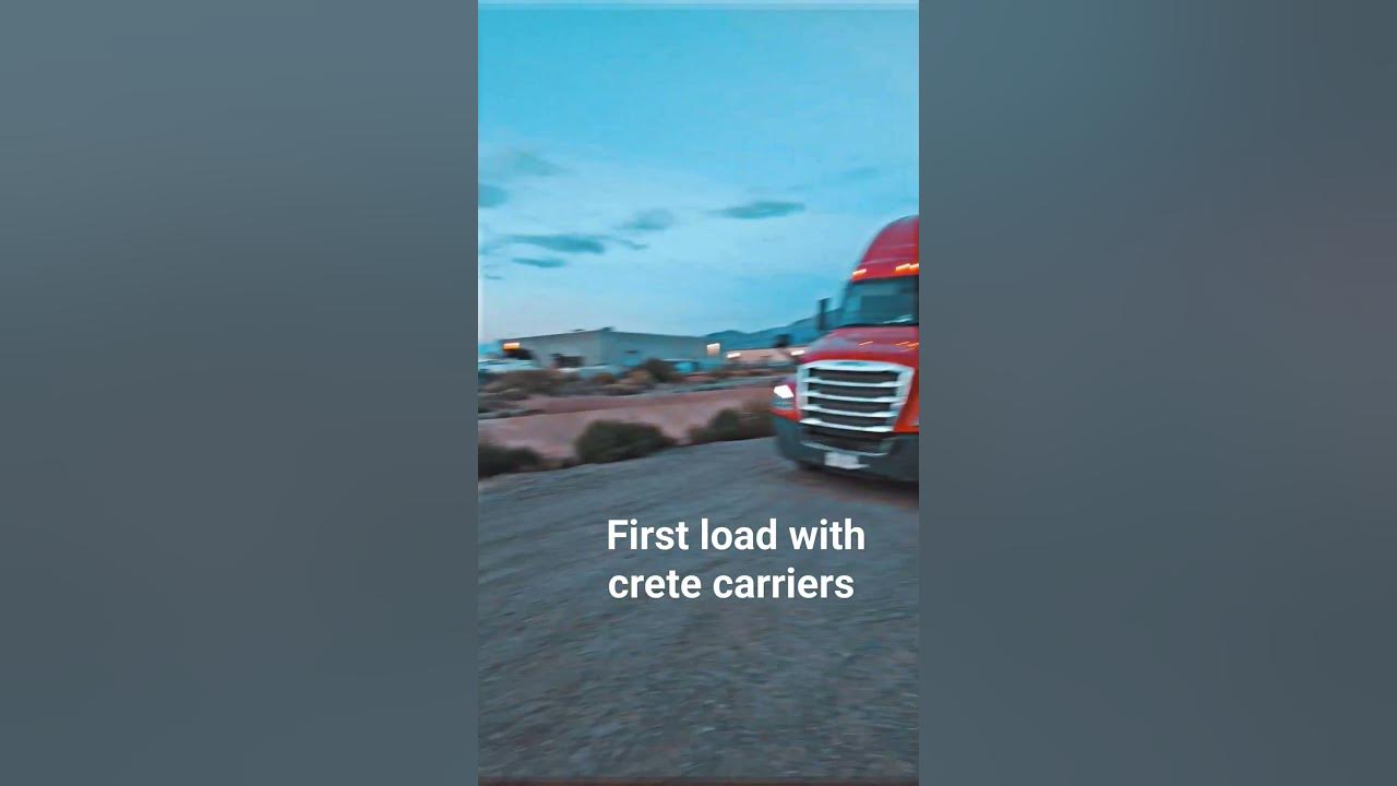 Driving for crete carriers trucking subscribe youtube