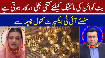 How Much Electricity is Required to Mine Bitcoin? | Kanwal Cheema | Hum News