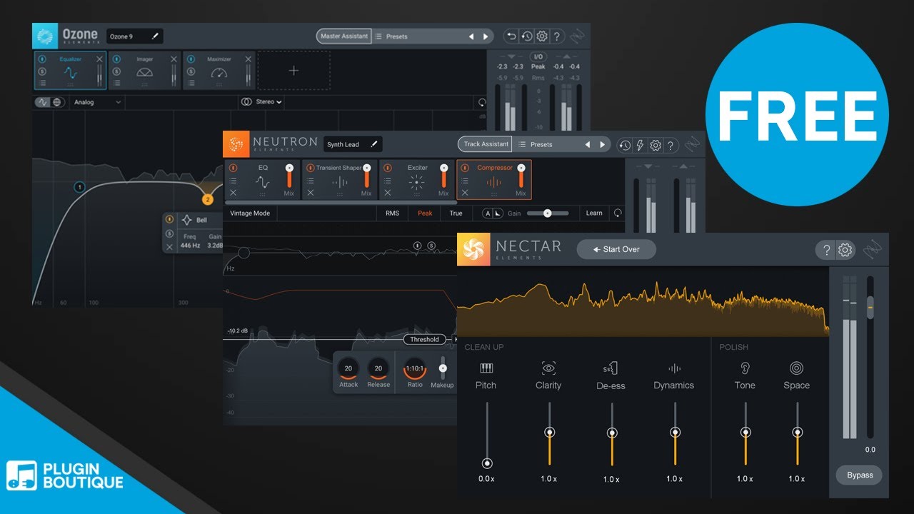 Плагин ozone. IZOTOPE плагины. IZOTOPE Ozone 3. Neutron плагин. IZOTOPE Nectar Ozone.