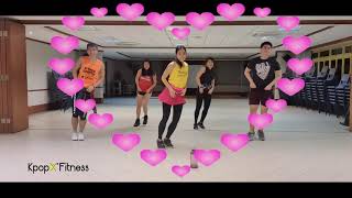 KpopX Fitness Instructors Practicing