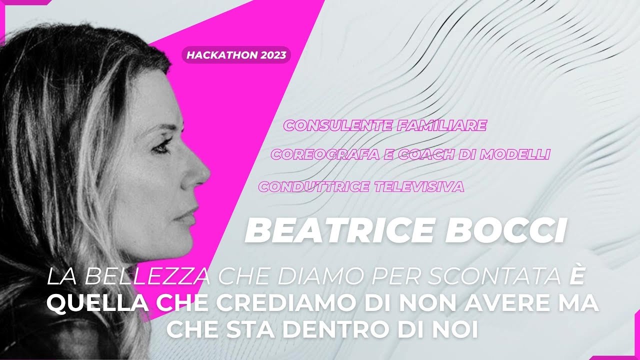 Beatrice Bocci Quella bellezza che crediamo di non avere, ma che sta dentro di noi YouTube Beatrice Bocci Quella bellezza che crediamo di non avere, ma che sta dentro di noi YouTube