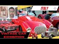 ITALY VINTAGE CAR EXHIBITION 🚗 ഇറ്റലിയിലെ കാർ ഷോ 😱#car #italy #vintage #carshow #Europe