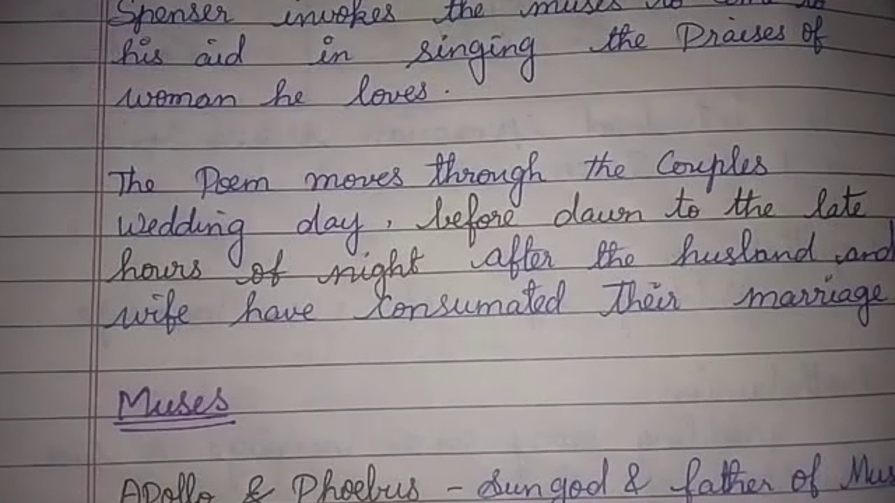 Edmund Spenser s Epithalamion YouTube edmund-spenser-s-epithalamion-youtube