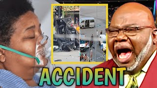 Serita rushed to the hospital after a Gastly accident caused by TD Jakes as revenge