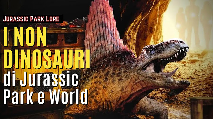 I NON DINOSAURI di Jurassic Park e World - Sinapsidi, Mammiferi e altri [Jurassic Park Lore]