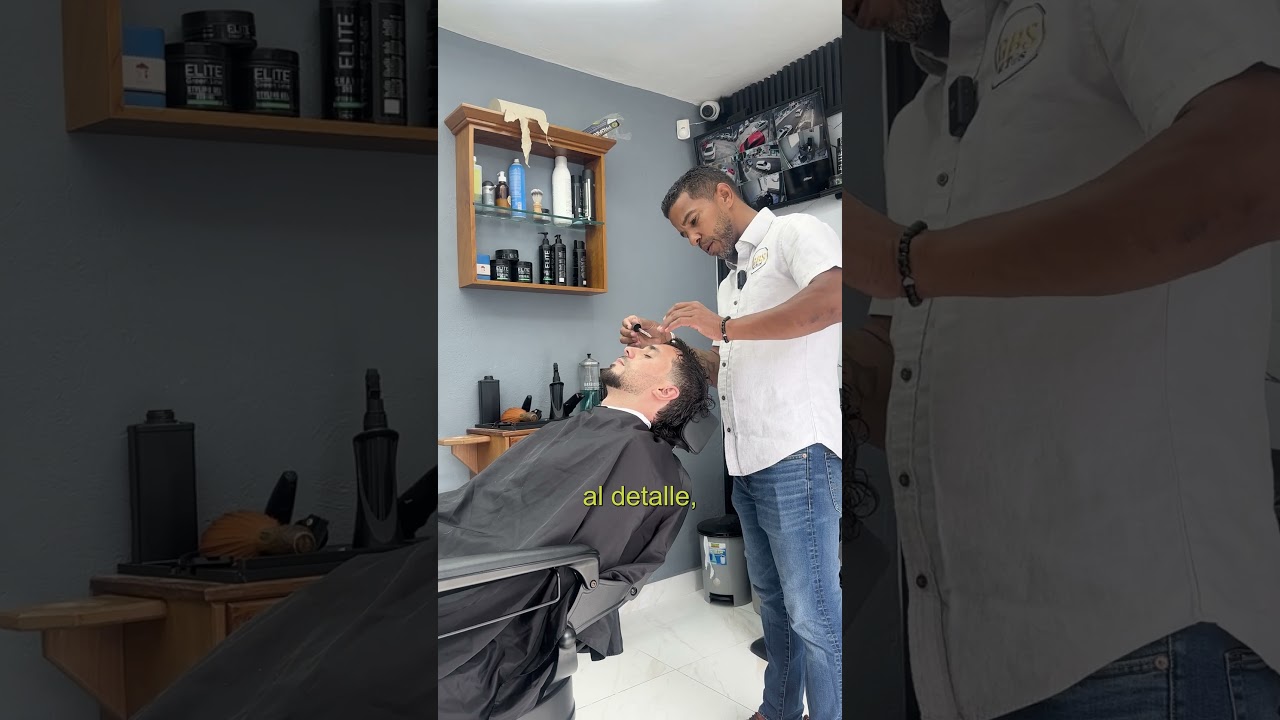 Probé dos barberías muy diferentes en República Dominicana