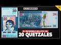 ¿Es VALIOSO el billete conmemorativo de Q.20 de GUATEMALA? | ¿Lo tienes?