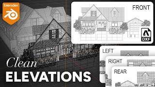 How to Create Elevations in Blender (Fast & Easy) | Section Pro