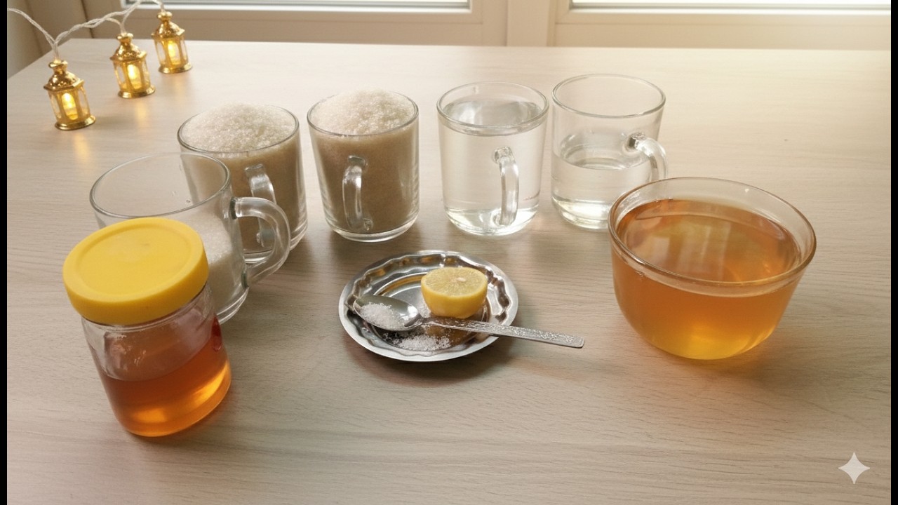 مقادير شربات الحلويات ل رمضان .. السيرب الناجح الثقيل و الوسط و الخفيف من مطبخ الشيف هناء ناجي