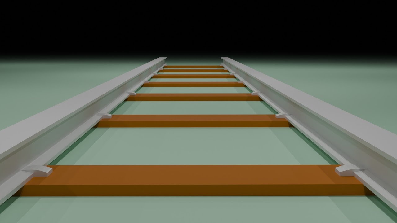 Blender Tutorial | Basic train railway - YouTube
