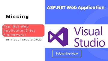 Missing ASP NET Web Application(.NET Framework)Option in Visual Studio 2022
