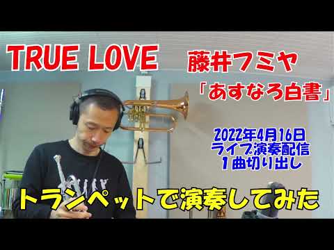 TRUE LOVE (トランペットメロディー楽譜) - 藤井フミヤ