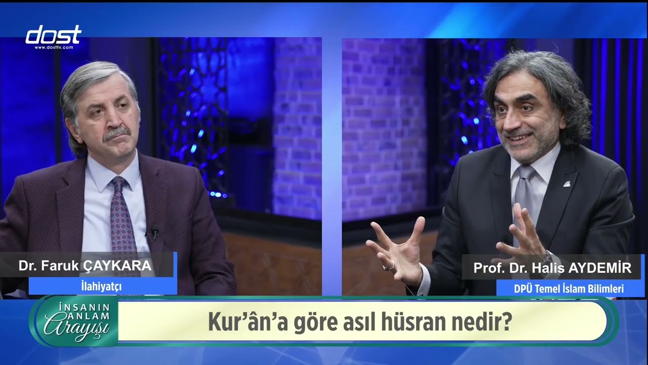 Kur’an’a Göre Hüsran Nedir | İnsanın Anlam Arayışı | 05.11.2025 | Dost TV