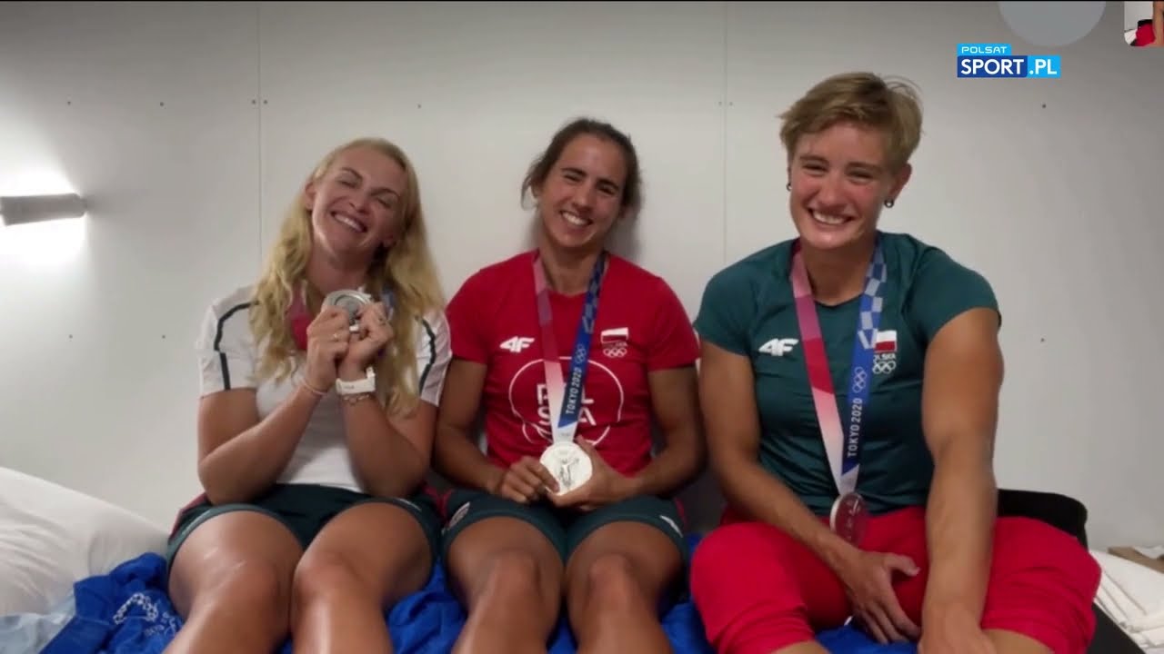 Polskie wioślarki zdobyły srebro na igrzyskach olimpijskich! Jak świętowały? | Studio Tokio