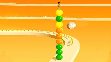 Stack Rider - All Levels Gameplay Walkthrough - Part 5 (Lvl 16-17) Android & IOS