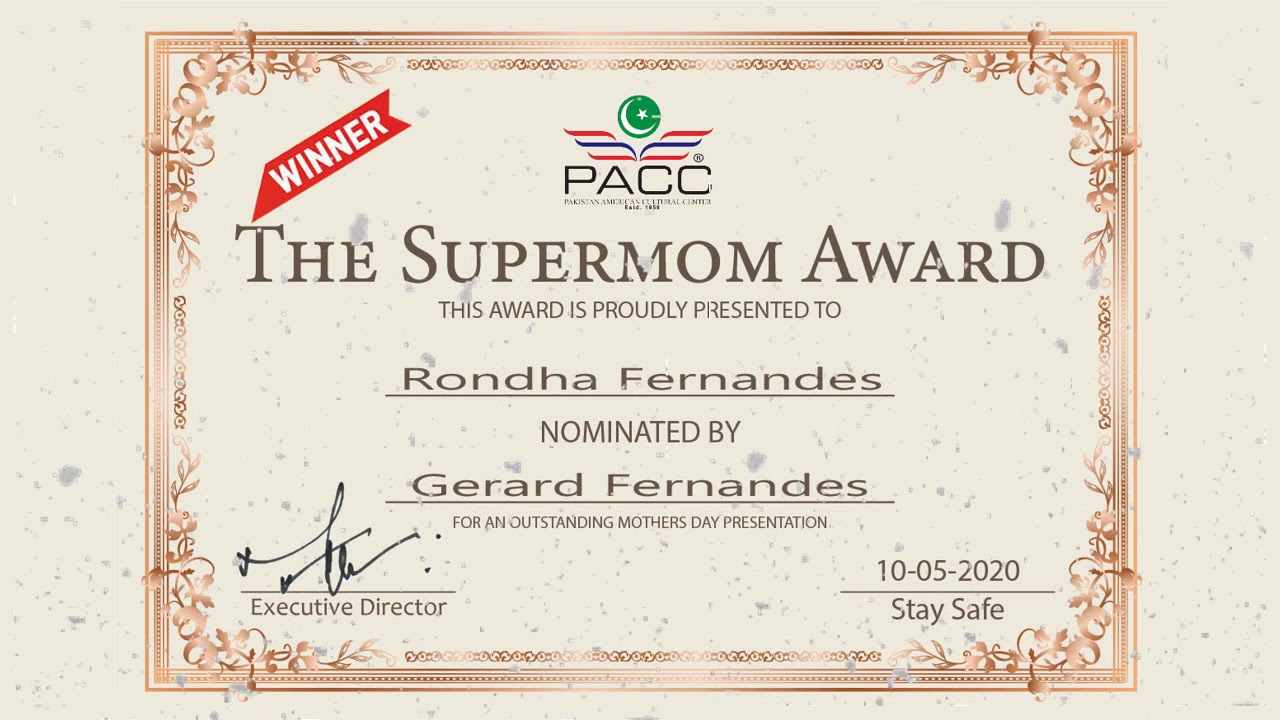 The SUPERMOM Certificates - YouTube