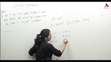 2017 IIT Jam mathematics Solution Q ID 5036802028