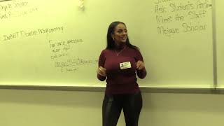 Feven Kay (Fox 5 News) visits Mojave High School