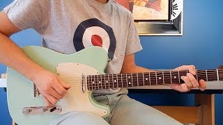 The Beatles - Dig a Pony - Guitar Cover - Lead and Rhythm Guitar chords