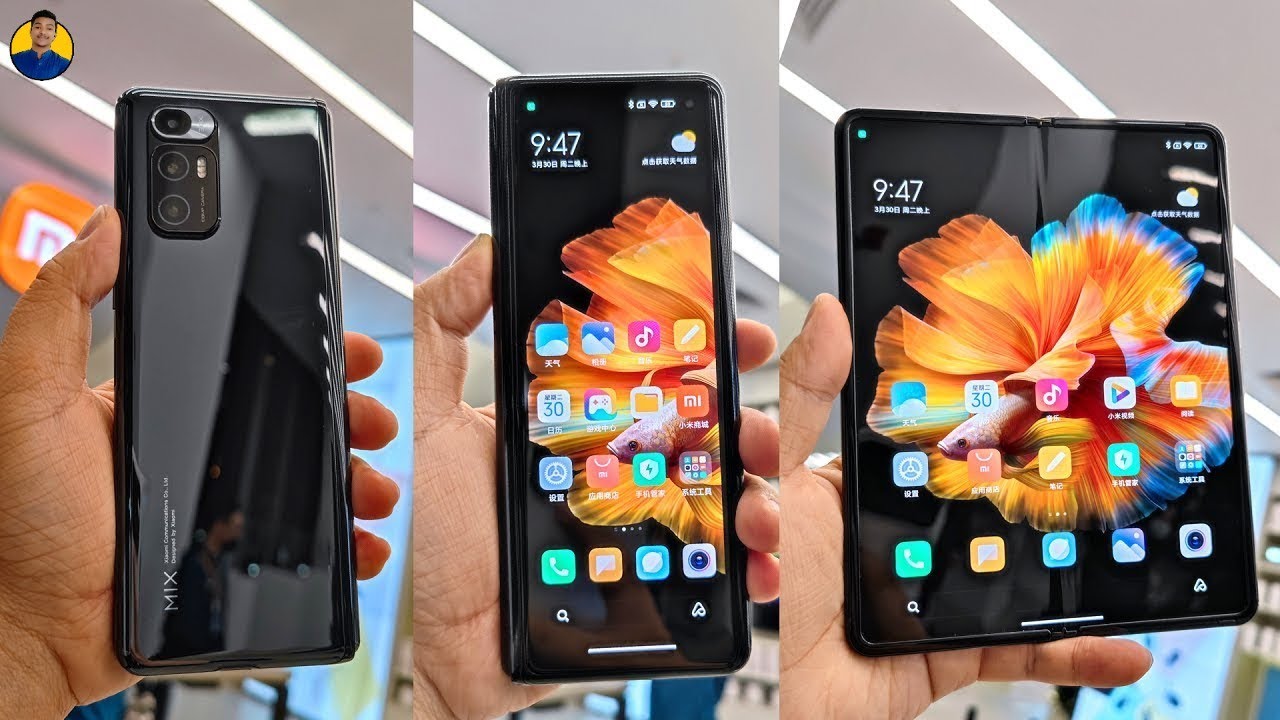 Mi Mix Fold Hands On First Look Shorts Shortsvideo Youtube