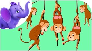 Five Little Monkeys - Nursery Rhyme
