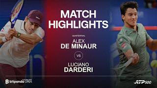 Match highlights De Minaur vs Darderi | Bitpanda Hamburg Open