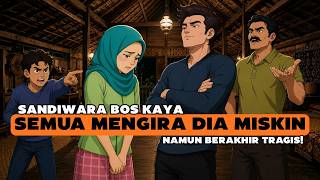 AZAB SANDIWARA BOS KAYA RELA HIDUP MISKIN DEMI MENYEMBUNYIKAN HARTA DARI KELUARGA - DRAMA ANIMASI