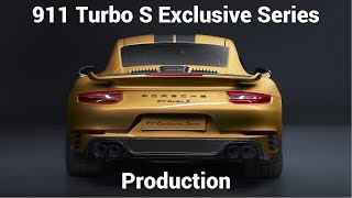 Porsche 911 Turbo S Exclusive Series Production