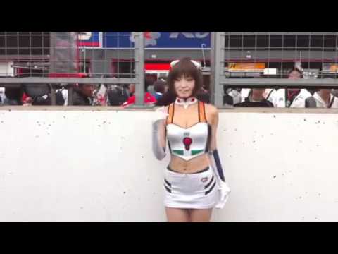 エヴァンゲリオンレーシングチーム 水谷望愛さん - YouTube