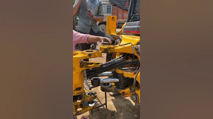 Bush change | How to change jcb’s KPC main pin bush