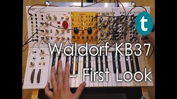 Waldorf KB37 - a Keyboard for Eurorack Modules
