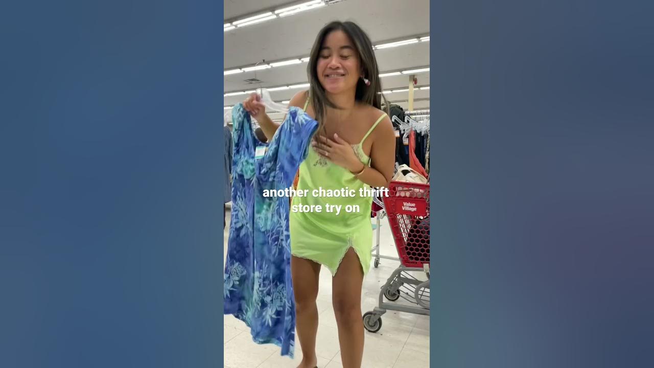 summer thrift try on 👡💓
