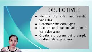 C++ Basics (Variable Names and Data Types)