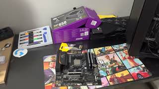 Montando o Meu Primeiro PC GAMER Deu Bom!? AMD RYZEN 7 5700G, GIGABYTE B550M AORUS ELITE