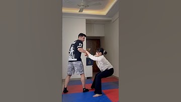 ‼️survival skill‼️ will it work ? #tutorial #selfdefense #survivalskills #mma