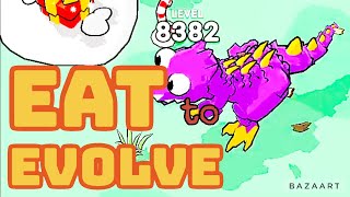 EAT to EVOLVE: MAX level ( Tirex/Dinosaur ) Gameplay Walkthrough.