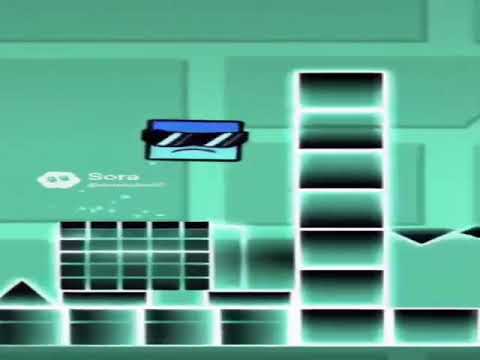 (Most popular video) How Sora ai really tries to make a geometry dash gameplay of Time Machine 