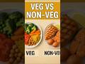 Veg vs Non-Veg –Kaun Sa Zyada HealthyHai? #vegetables​#nonveg​ #chicken​#shorts​#food​#top​  #facts​