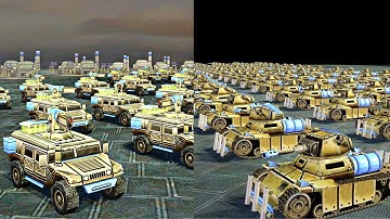 Laser Humvees VS Scorpion Tanks - RA 3 Arena Ep.41