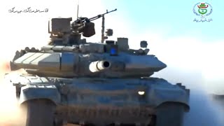 Algerian Army T-90Sa Tank Exercice Al-Hazm 2021