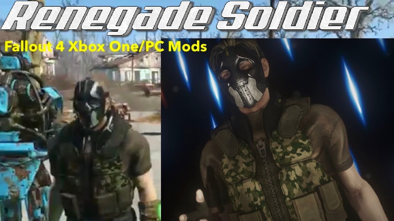 Renegade Soldier By Vitriks(BZW), MyCart, & Svarttjern Fallout 4 Xbox ...