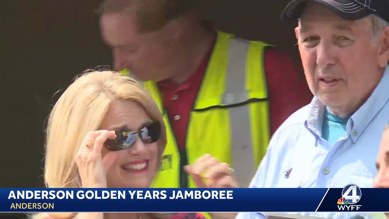 Golden Years Jamboree in Anderson, emceed by WYFF News 4's Jane Robelot