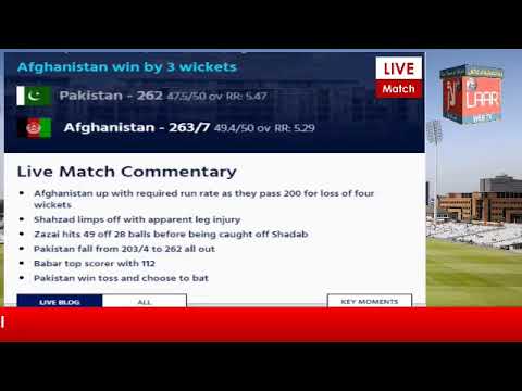 PTV Sports Laar TV Live Cricket Match Today World Cap Match