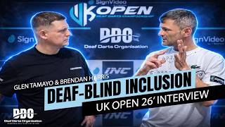 Glen Tamayo and Brandon Harris delight with inclusion at UK Open 🎯🔥 | DDO Interview | UK Open 26'