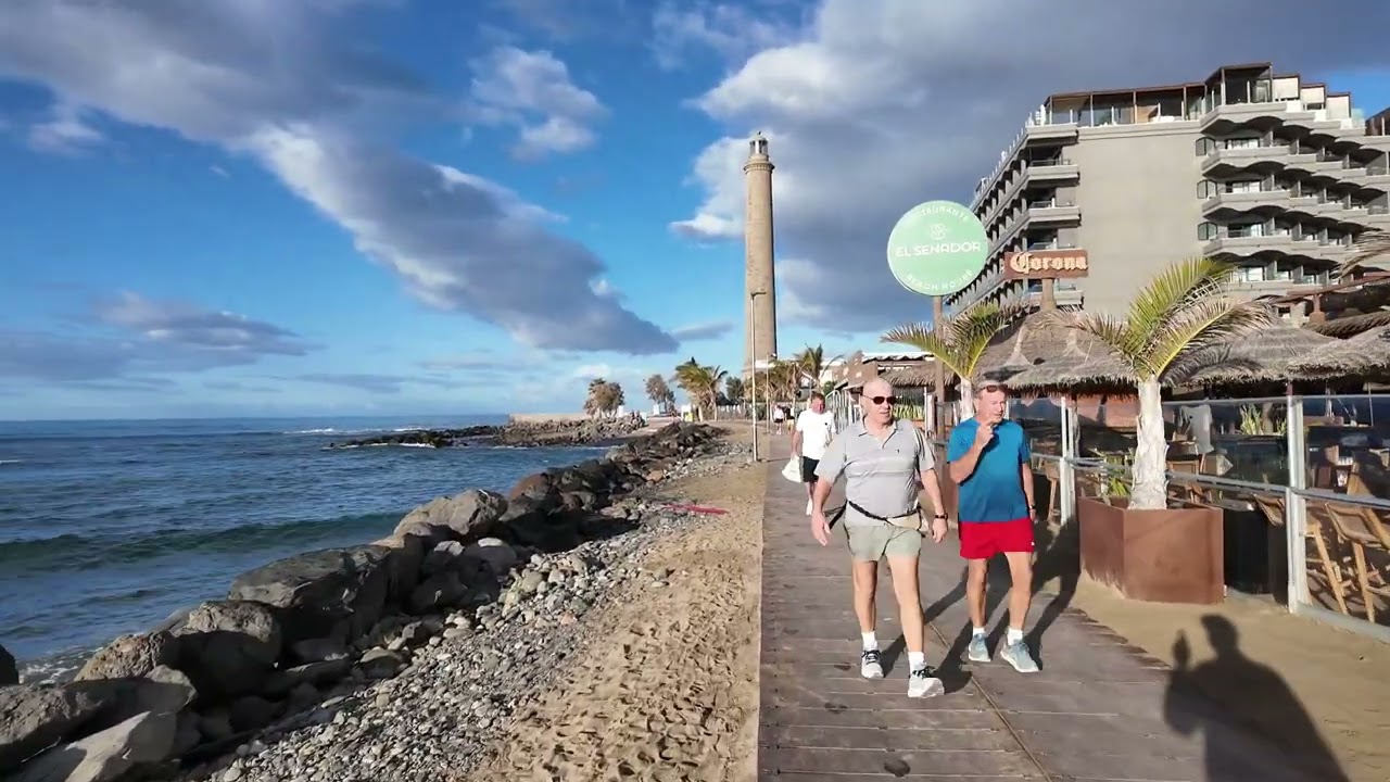 Wetter 26.2.26  Maspalomas Wolken...Sonne ....Regen....und Wind soll es heute geben....